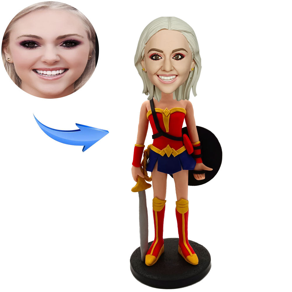 Custom Bobblehead Figures Wonder Woman